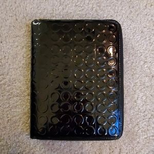 Coach planner with pen